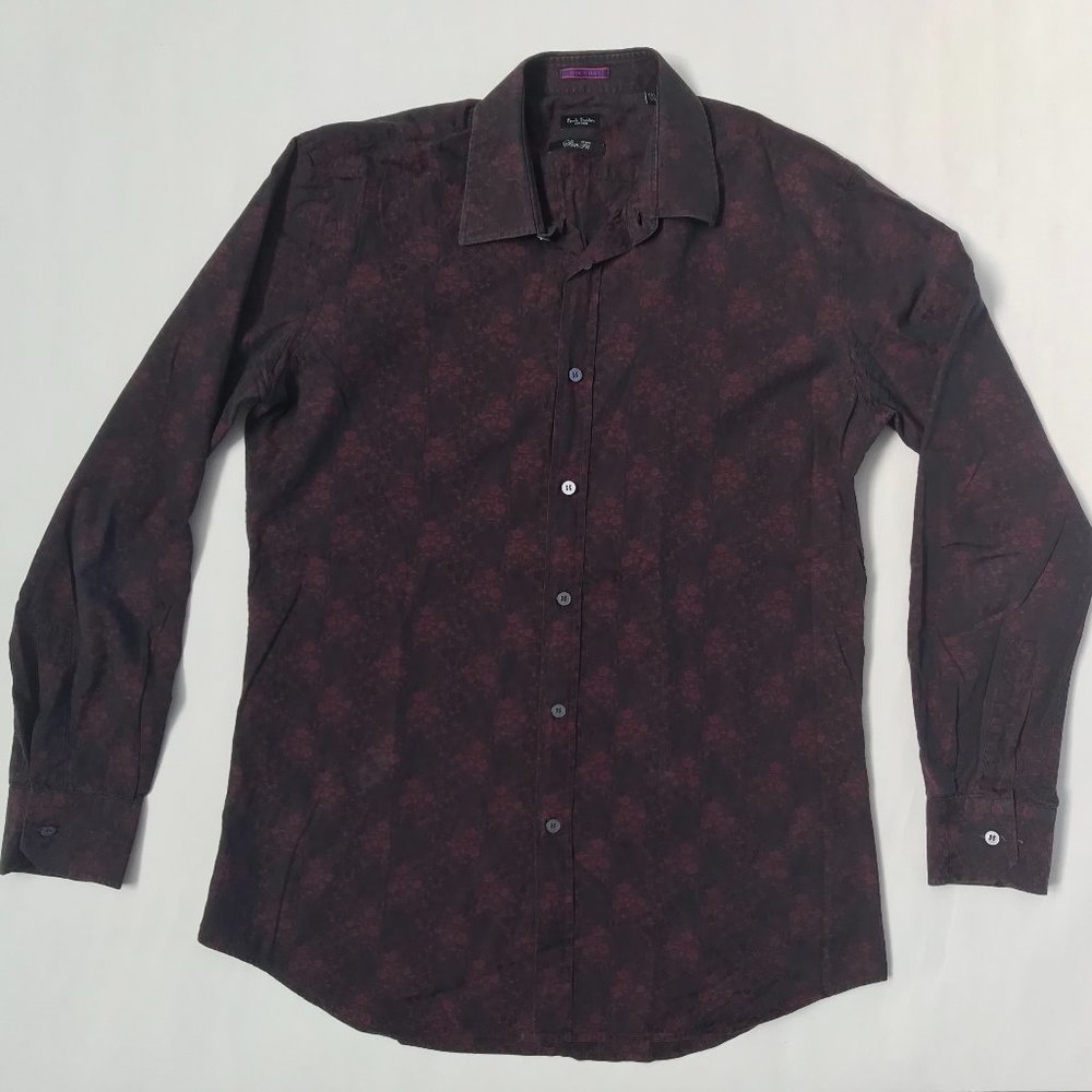 PAUL SMITH flower pattern button up shirt